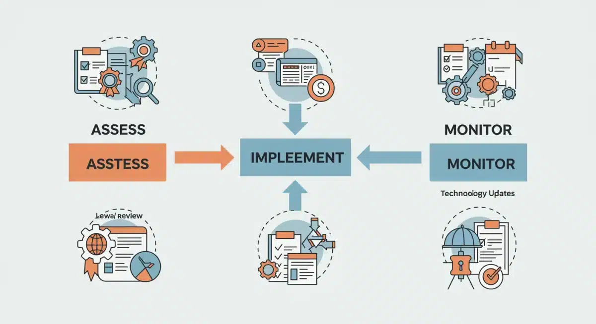 Three-month action plan for data privacy compliance