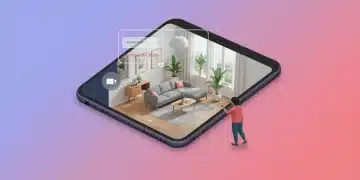 Augmented reality e-commerce experience on a smartphone