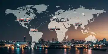 Strategic global supply chain network for e-commerce resilience