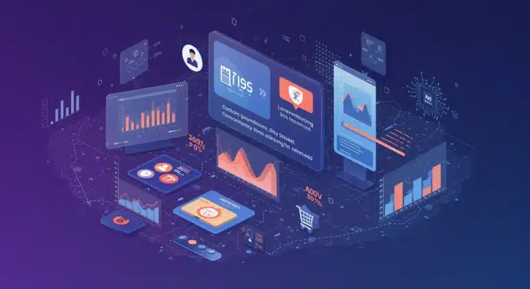 Personalized product recommendations powered by machine learning, showing increased AOV metrics and seamless customer experience.
