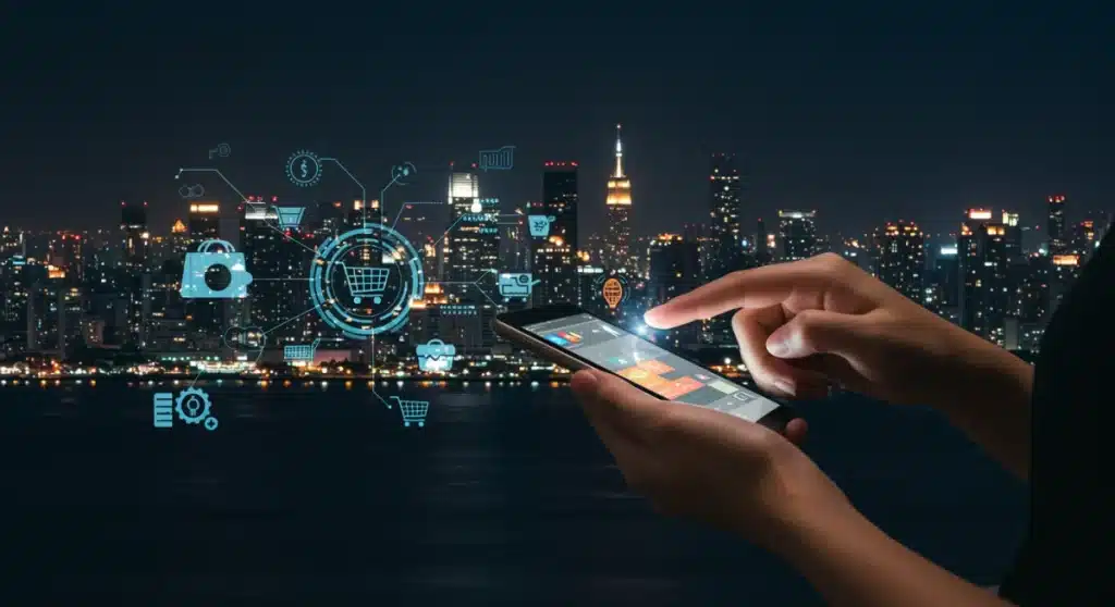 US Mobile Commerce Surge: 15% Growth in 3 Months