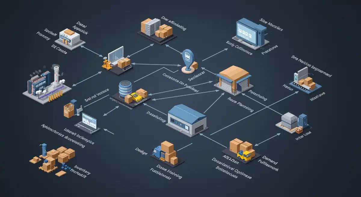 Predictive analytics optimizing e-commerce supply chain and inventory management