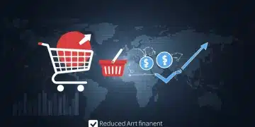 Illustration of a seamless checkout process leading to a successful transaction, showing digital payment icons and a happy customer face.
