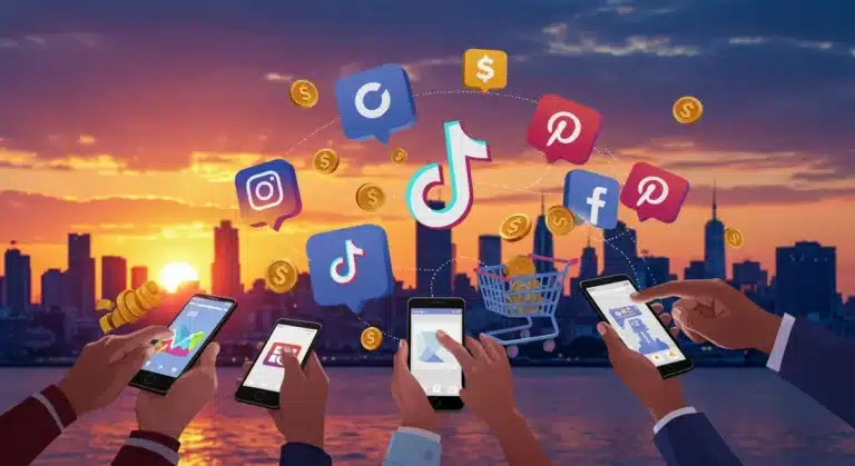 Social commerce platforms integrating shopping features on mobile devices in the U.S.