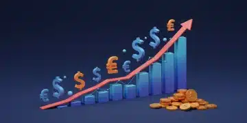 Dynamic visual representing 30% recurring revenue growth through subscription models in digital retail 2025