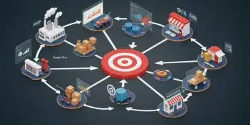 Optimized supply chain network with Target Plus branding