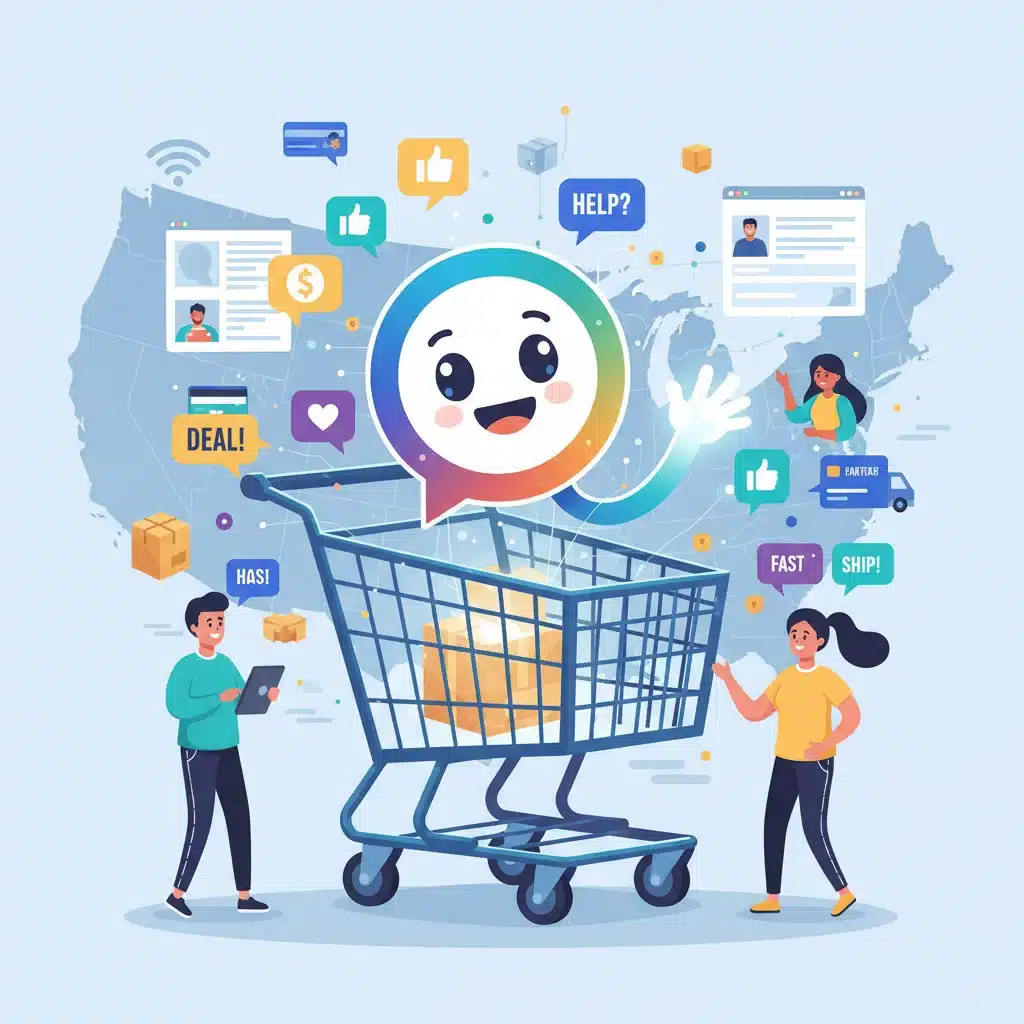 Boost USA E-commerce: Chatbots for 10% Customer Engagement Increase