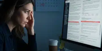 US seller reviewing upcoming marketplace policy changes for 2026 on a tablet.