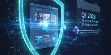 Digital shield protecting e-commerce data, Q1 2026 compliance