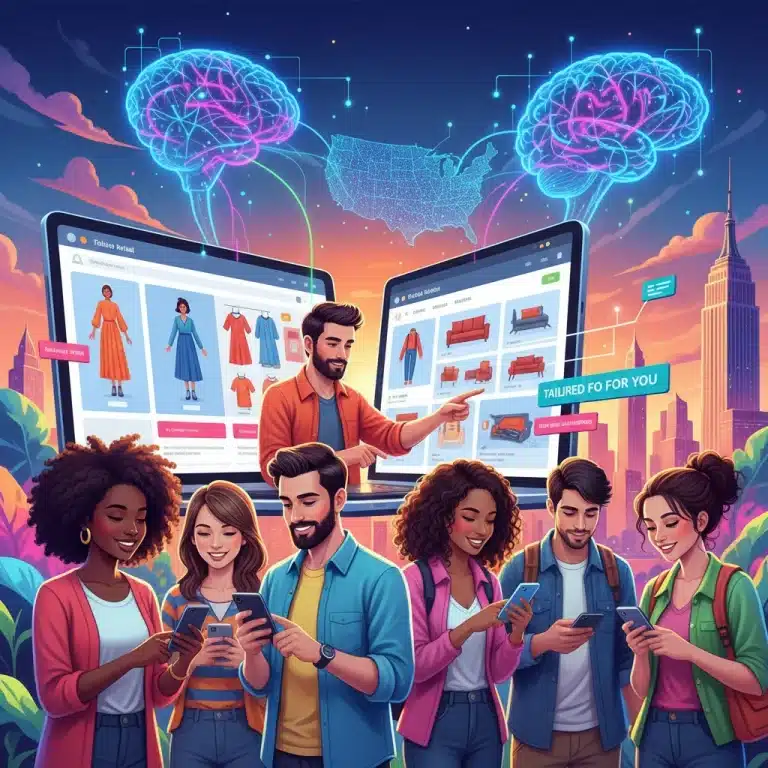 AI-powered personalisation transforming USA e-commerce customer experiences