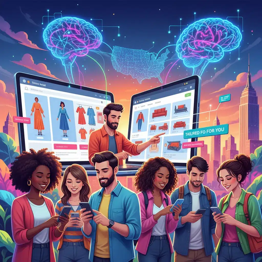 AI Personalisation for USA E-commerce: Boost Conversions by 15% in 2026